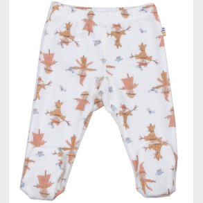 Joha Leggings m. Fdder - Uld/Bambus - Off White
