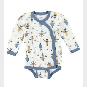 Joha Sl�-om Body l/� - Uld/Bambus - Off White