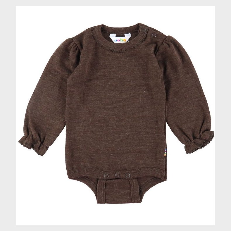 Joha Body l/ - Uld - Mrkebrun
