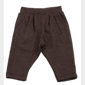 Joha Bukser - Uld - Mrkebrun