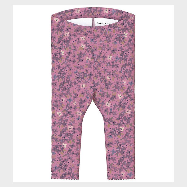 Name It Leggings - NbfNinne - Mauve Orchid