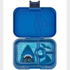 Yumbox Madkasse m. 4 Rum - Bento Panino - Monte Carlo Blue - Sha