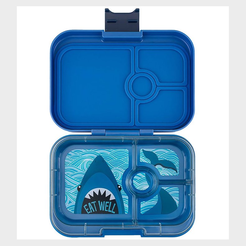 Yumbox Madkasse m. 4 Rum - Bento Panino - Monte Carlo Blue - Sha