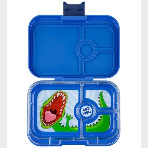 Yumbox Madkasse m. 4 Rum - Bento Panino - Surf Blue - Dino