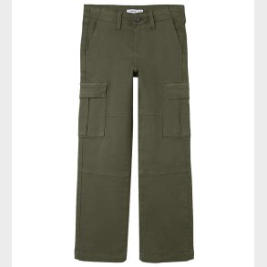 Name It Cargobukser - Noos - NkmRyan - Olive Night