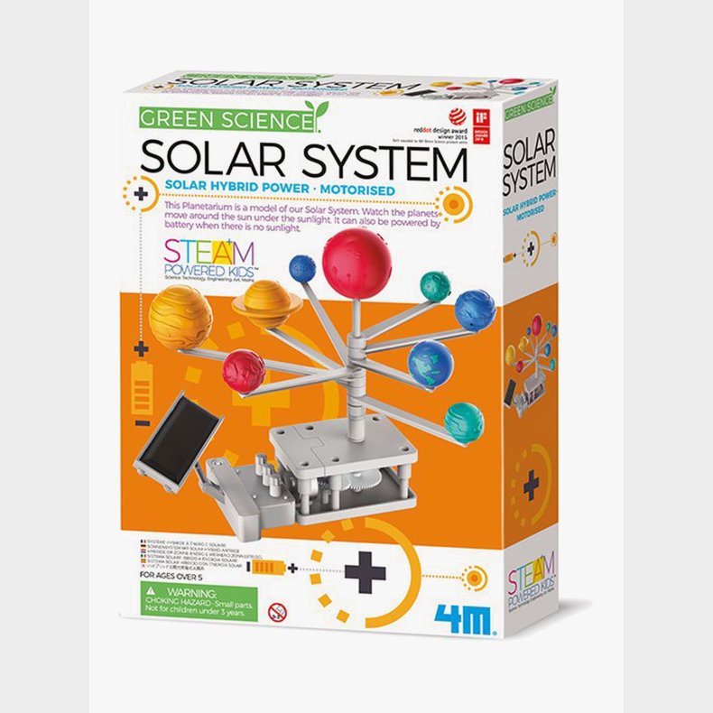 4M Green Science  Solcelledrevet Forskers�t Solsystem