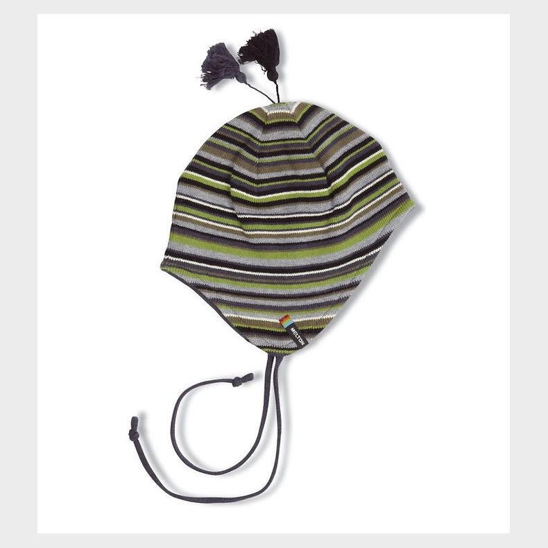 Melton Strikhue - Grn Stribet