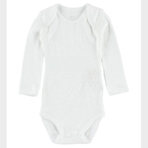 Noa Noa miniature Body - L/ - Hvid m. Hulmnster