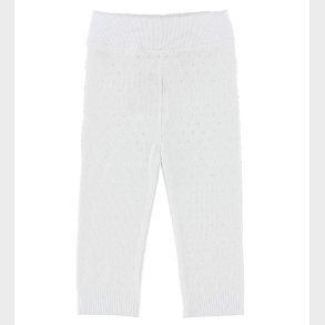 Noa Noa miniature Leggings - Hvid m. Hulmnster