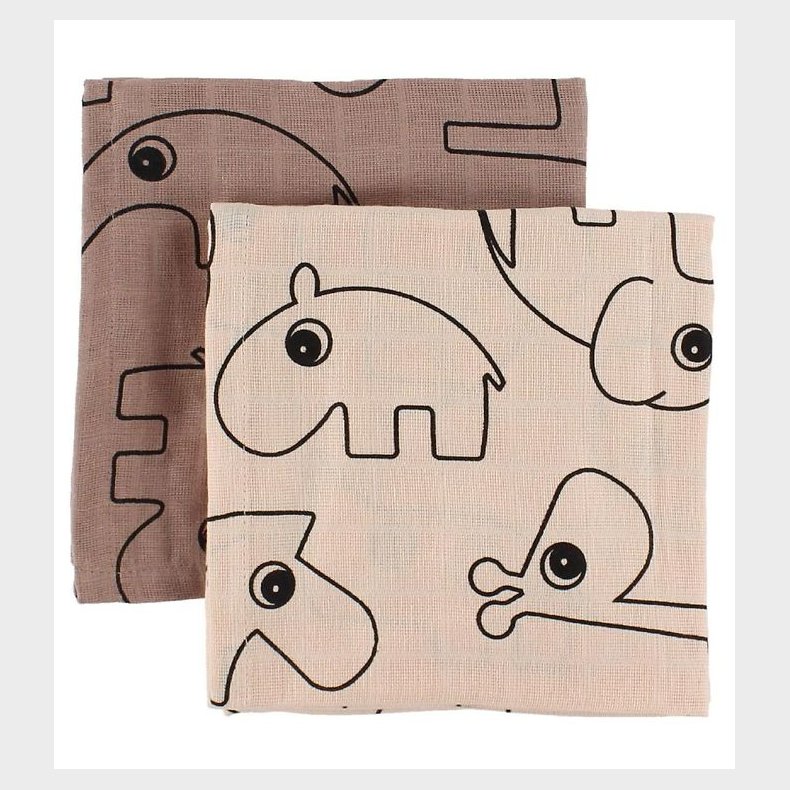 Done By Deer Stofble - 2-pak - 70x70 - Pudder m. Elphee