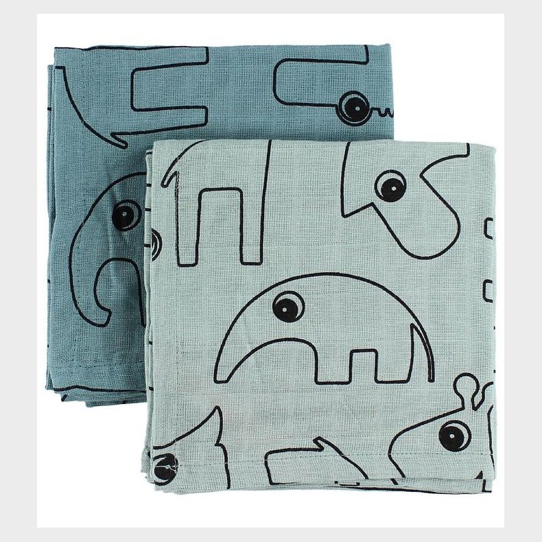 Done By Deer Stofble - 2-pak - 70x70 - Bl m. Elphee