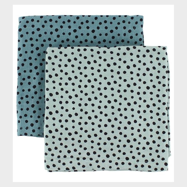 Done By Deer Stofble - 2-pak - 70x70 - Bl� m. Prikker