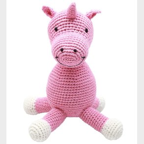 NatureZoo Bamse - Frken Enhjrning - 18 cm - Pink