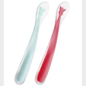 Sophie la Girafe Skeer - Silikone - 2 dele - R�d/Lysebl�