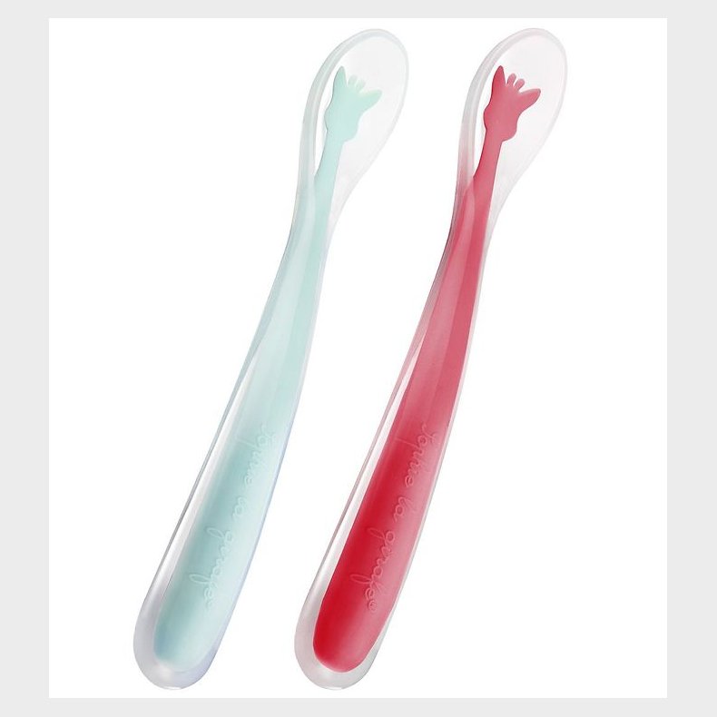 Sophie la Girafe Skeer - Silikone - 2 dele - R�d/Lysebl�
