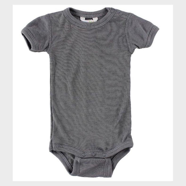 Joha Body k/ - Uld/Silke - Mrkegr