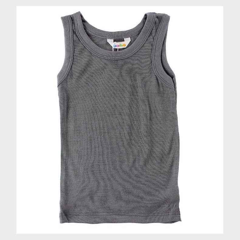 Joha Undertr�je - Uld/Silke - M�rkegr�