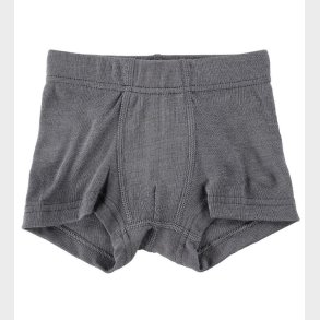 Joha Boxershorts - Uld/Silke - Mrkegr
