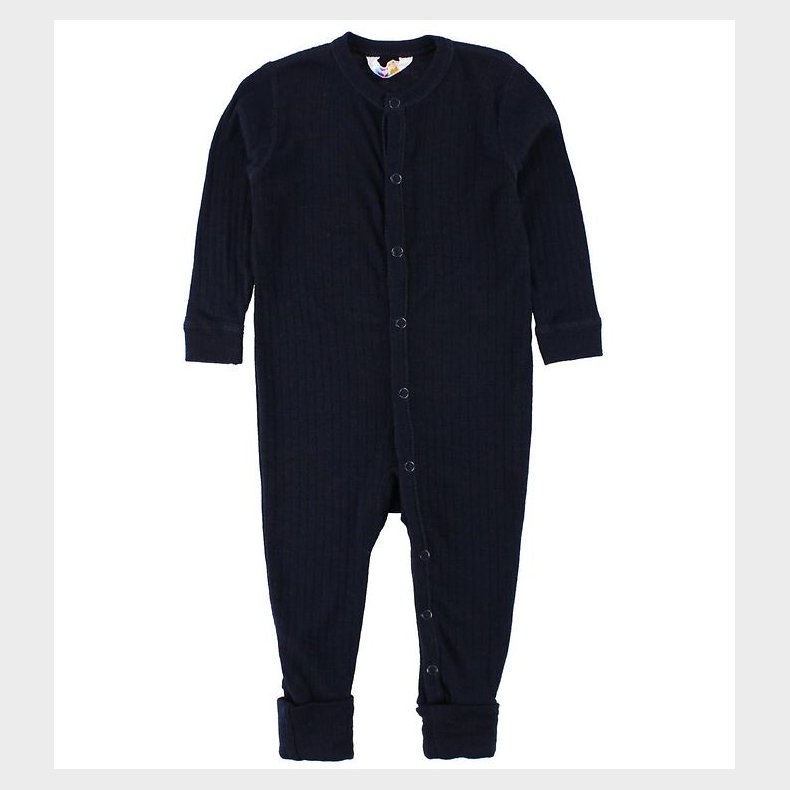 Joha Natdragt - Uld - Marinebl�