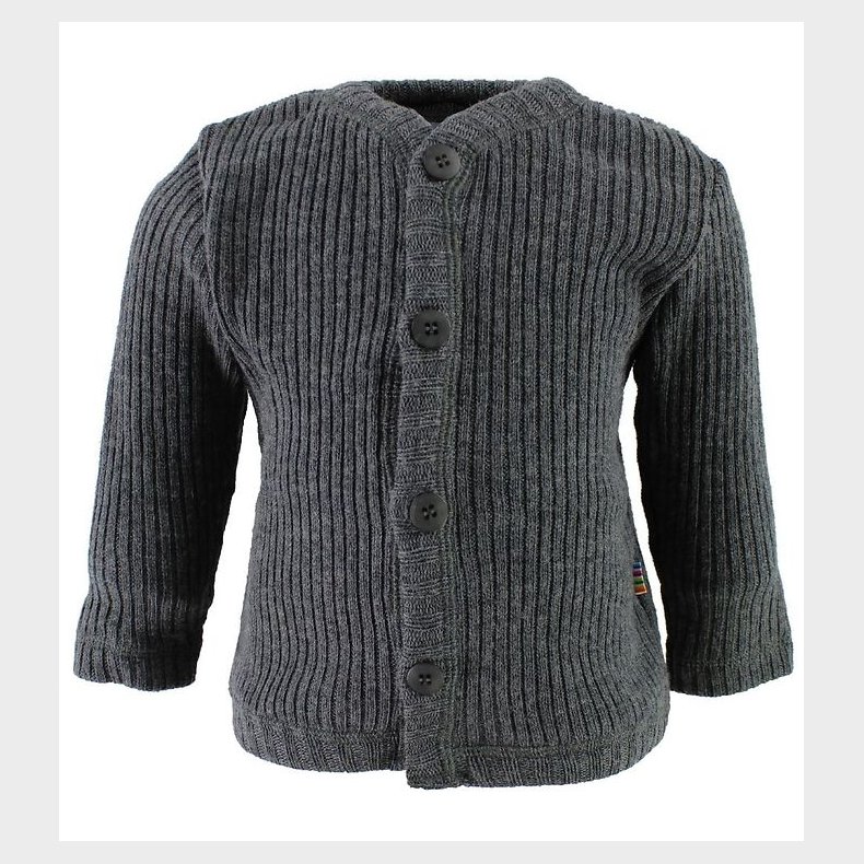 Joha Strik Cardigan - Uld - Koksgr�