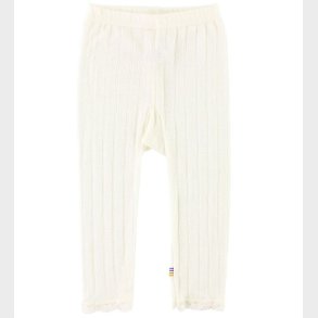 Joha Leggings - Uld/Silke - Rhvid m. Mnster