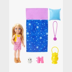 Barbie Camping Chelsea Modedukke, Blond