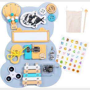 HEMMINGSEN Kids Mini Aktivitetstavle med Spilledse