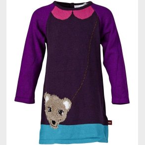 LEGO® Wear Strikkjole - Aubergine m. Bjrn