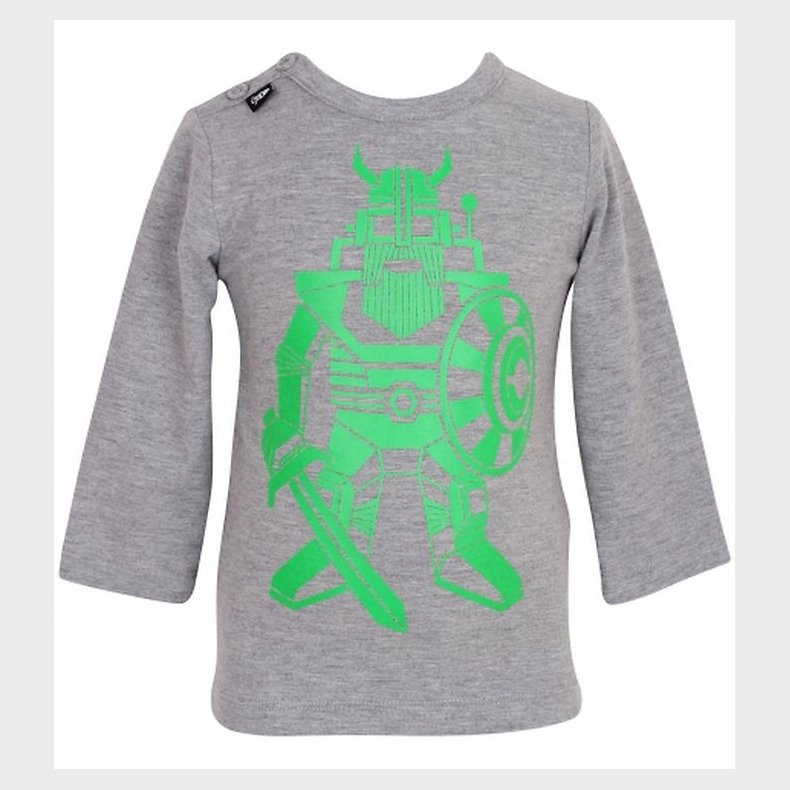 Danef Bluse - Gr m. Grn Robot Viking