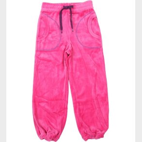 Katvig Velourbukser - Pink m. Lilla