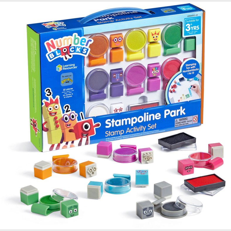 Learning Resources Numberblocks Stempelst Stampoline Park