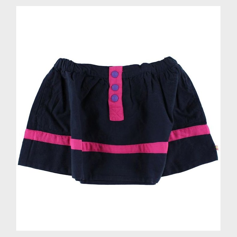 Katvig Nederdel - Navy/Pink