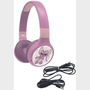 Disney Lilo &  Stitch Angel 2-i-1 Bluetooth Hretelefoner