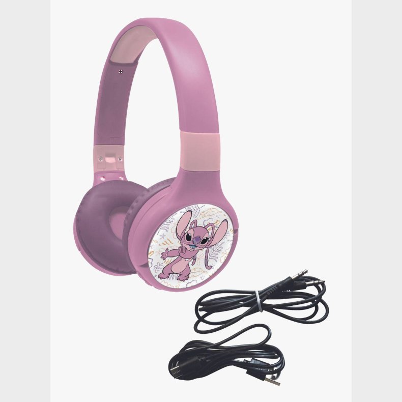 Disney Lilo &  Stitch Angel 2-i-1 Bluetooth H�retelefoner