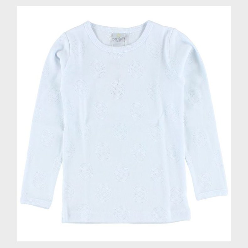 Smallstuff Bluse - Hvid m. Hulmnster