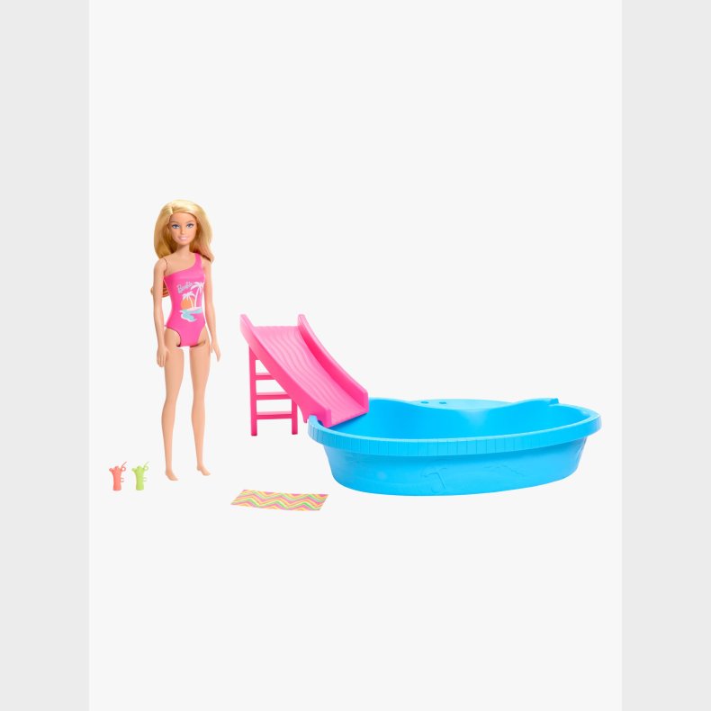 Barbie Legest Dukke &  Pool