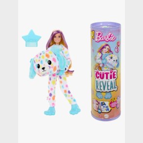 Barbie Cutie Reveal Dukke med Regnbuefarvet Dalmatiner