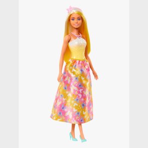 Barbie Royal Dukke med Gyldne Highlights