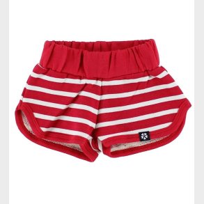 Papfar Shorts - Rd/Hvidstribet