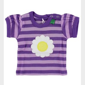 Freds World T-shirt - Lillastribet m. Marguerit