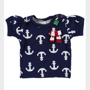 Freds World T-shirt - Navy m. Anker & sljfe