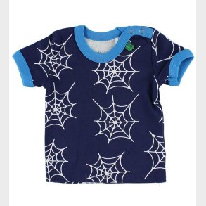 Freds World T-shirt - Navy m. Edderkoppespind