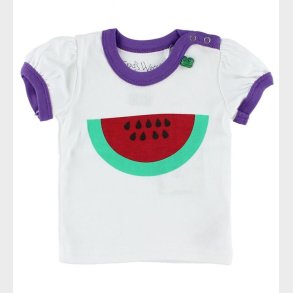 Freds World T-shirt - Hvid m. Vandmelon