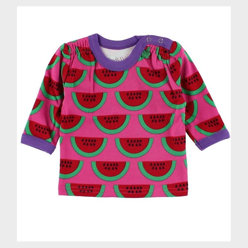 Freds World Bluse - Pink m. Vandmelon