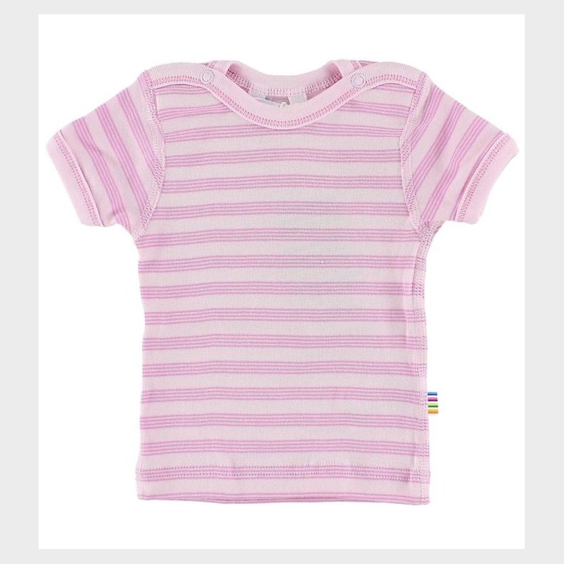 Joha T-shirt - Lyser�d m. Striber