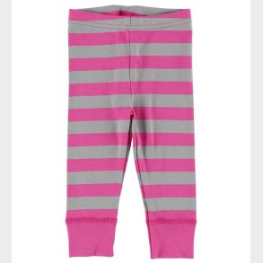 Katvig Leggings - Pink/Grstribet