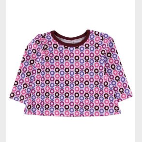 Katvig Bluse m. Puffrmer - Lavendel m. bler