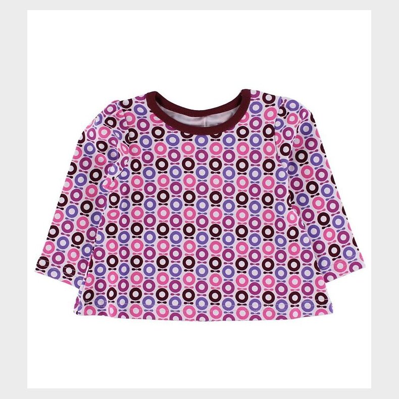 Katvig Bluse m. Puffrmer - Lavendel m. bler