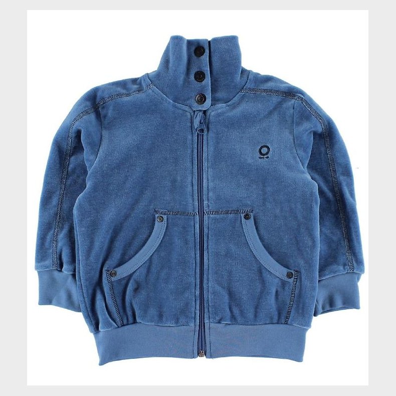 Katvig Velourcardigan - Lysebl m. Lynls