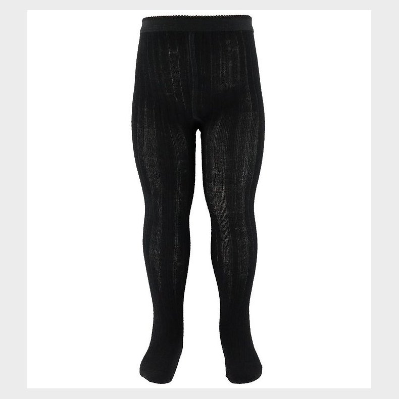 MP Strmpebukser - Uld - Rib - Sort